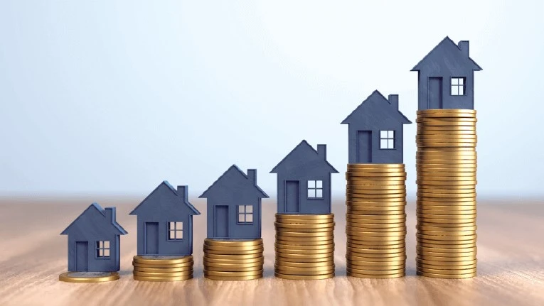 Family with Homeowners and insurance documents
